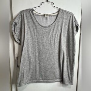 Lucky Brand Gray Blouse